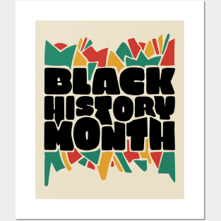 Black history month Posters and Art